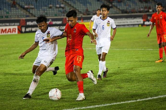 Máy tính dự đoán tỷ số Myanmar vs Lào, 17h00 ngày 04/08 - Asean Cup
