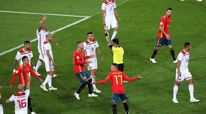 Trận Morocco vs Tây Ban Nha kèo trên chấp mấy trái?