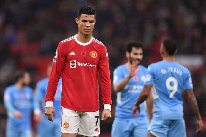 Đặt cược Ronaldo ghi bàn trận Man City vs MU (23h30 6/3) ăn bao nhiêu?