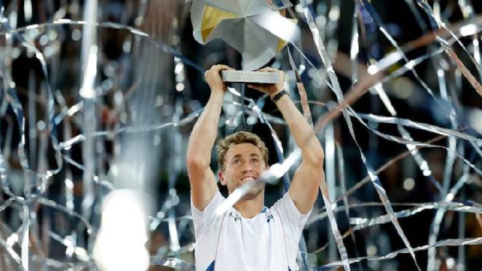 Ruud đánh bại Draper, lần đầu đăng quang tại Madrid Open Ruud đánh bại Draper, lần đầu đăng quang tại Madrid Open
