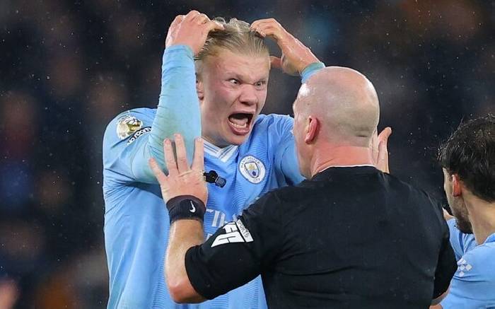 Manchester City bị FA “sờ gáy” vì phản ứng của Erling Haaland
