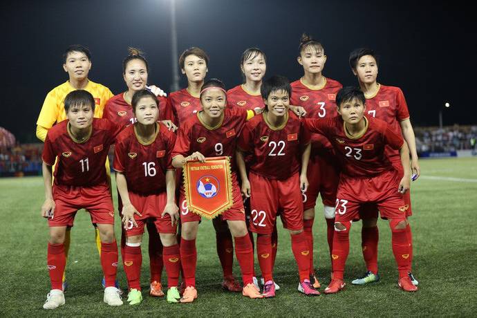 Đội hình ra sân chính thức nữ Việt Nam vs nữ Đài Loan, 14h30 ngày 6/2