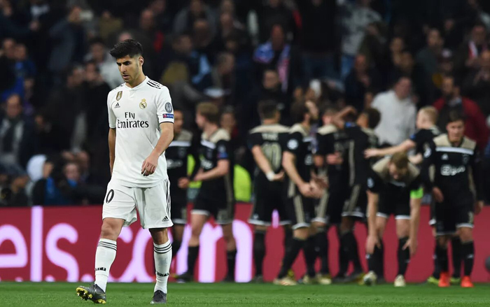 Thống kê Real Madrid 1-4 Ajax: Kỷ lục buồn cho ‘Nhà Vua’