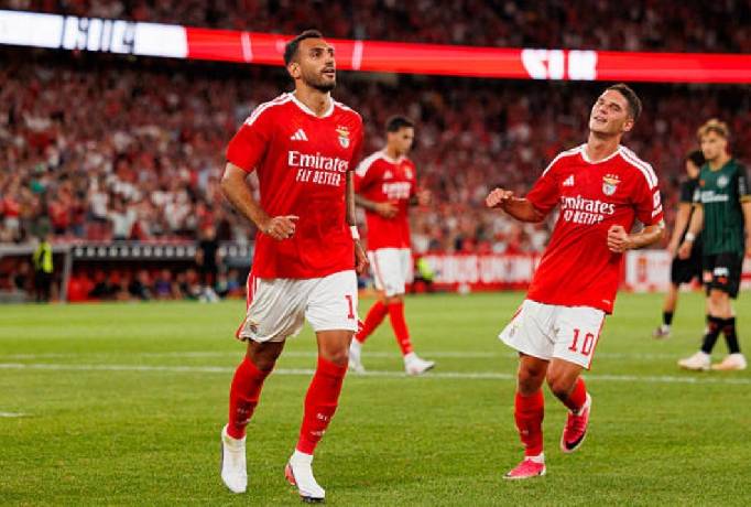 Kèo thẻ phạt Benfica vs Heart 02h00 ngày 07/08: Chênh lệch đẳng cấp