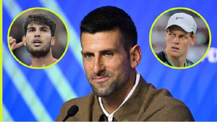 Djokovic: ‘Quá khó để tôi đánh bại Sinner và Alcaraz ở Grand Slam’