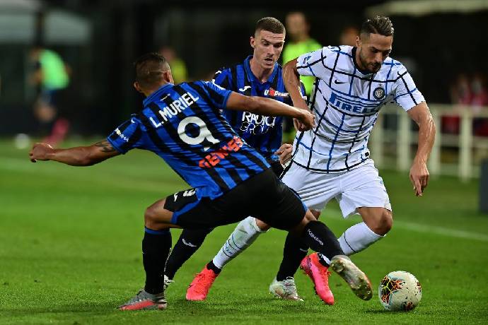 Lịch thi đấu bóng đá hôm nay 8/3: Inter Milan vs Atalanta