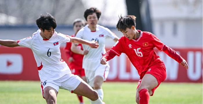 U20 nữ Việt Nam thua đậm 0-6 trước Triều Tiên