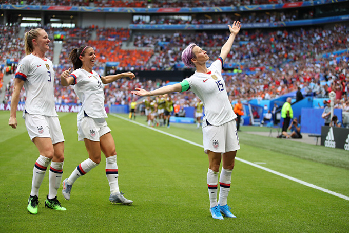 Nữ Mỹ 2-0 Nữ Hà Lan: Mỹ bảo vệ thành công chức vô địch World Cup