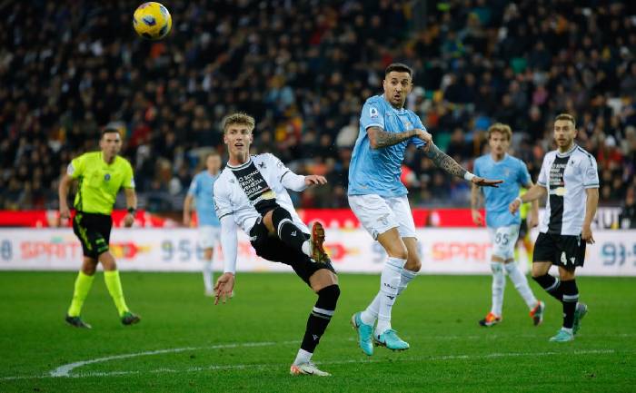 Kèo thẻ phạt Udinese vs Lazio 01h45 ngày 08/09