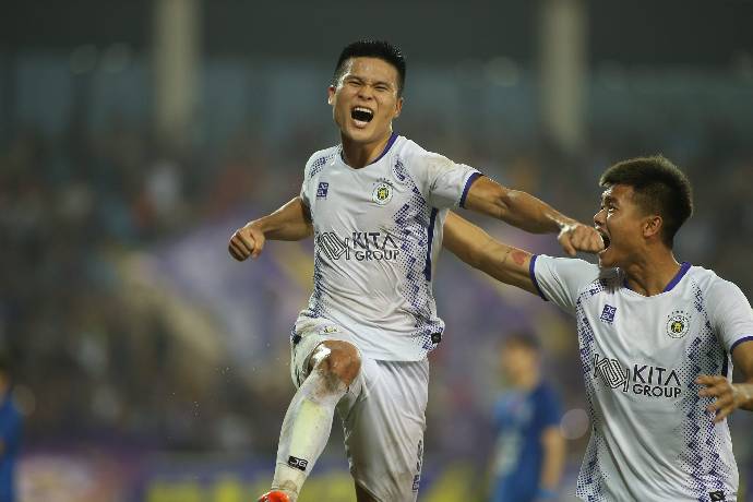 Tuấn Hải tỏa sáng giúp CLB Hà Nội cản đường đi tiếp của đội bóng Trung Quốc