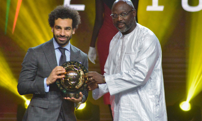 Salah chính thức giành Quả bóng Vàng châu Phi 2018