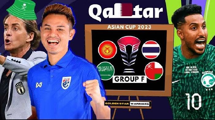 Nhận định Bảng F AFC Asian Cup 2024: Sức mạnh Ả Rập, Thái Lan dễ thở