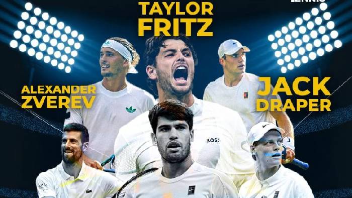 Giải tennis 6 Kings Slam 2025 phát sóng trực tiếp trên kênh nào?