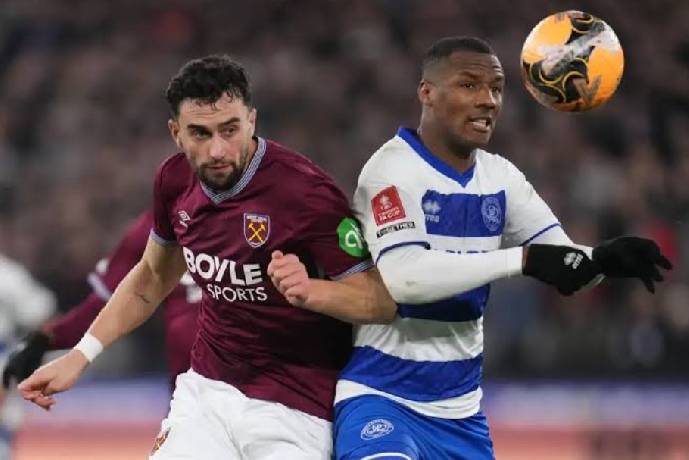 Kèo thẻ phạt West Ham vs Queens Park Rangers 02h00 ngày 10/10