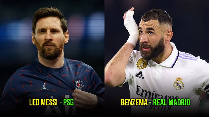Siêu đội hình 0 đồng hè 2023: Messi có bóng, Benzema đang di chuyển