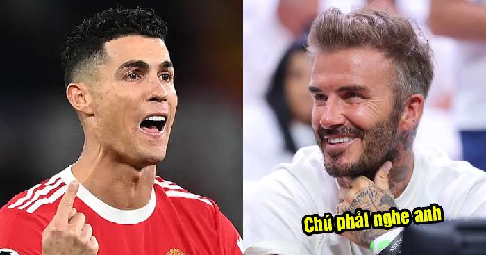 Man United không được dự C1, Beckham đưa ra lời khuyên cho Ronaldo