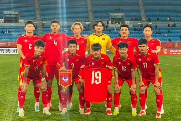 Lịch thi đấu của U22 Việt Nam ở giải giao hữu Panda Cup ở Trung Quốc