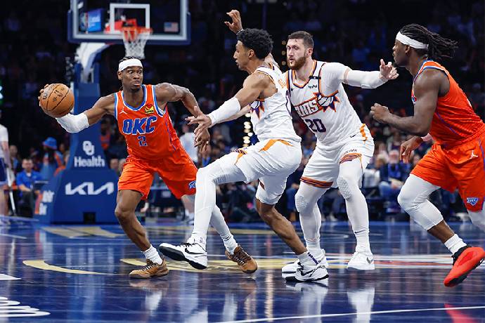 Nhận định bóng rổ Oklahoma City Thunder vs Phoenix Suns, 07h30 ngày 11/12: Sức mạnh nhà vua