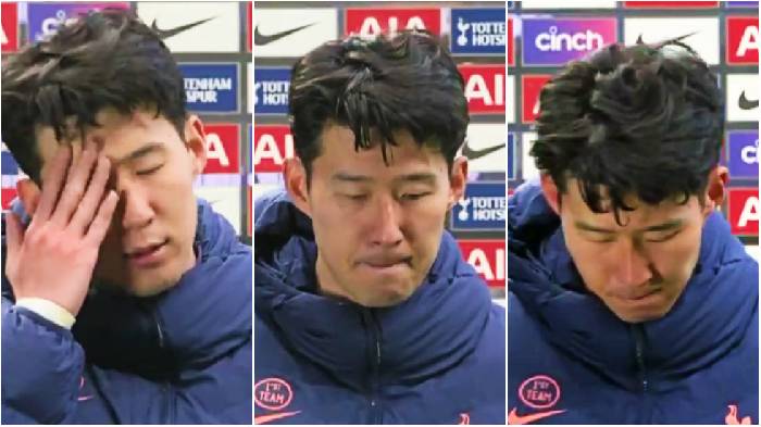 Son Heung-min lại 'khóc', lên tiếng xin lỗi các CĐV Tottenham