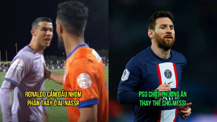 Bản tin tối 12/4: PSG chốt người thay Messi; Ronaldo bị nghi phản thầy?