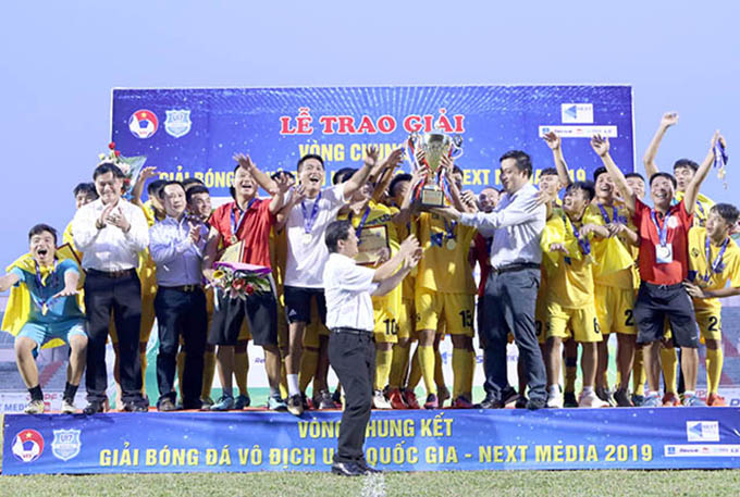 U17 Thanh Hóa lần đầu vô địch U17 Quốc Gia