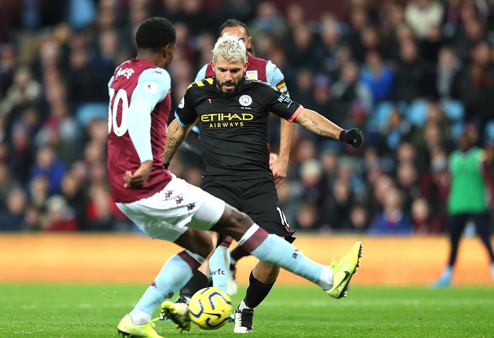 Sergio Aguero lập 2 kỷ lục khó tin ở trận Aston Villa 1-6 Man City