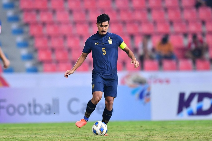 U23 Thái Lan vs U23 Iraq: Đội trưởng U23 Thái Lan nắn gân U23 Iraq