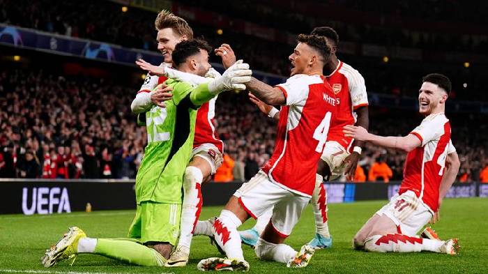 Arsenal thắng Porto ở loạt đấu súng, giành vé vào tứ kết cúp C1 châu Âu