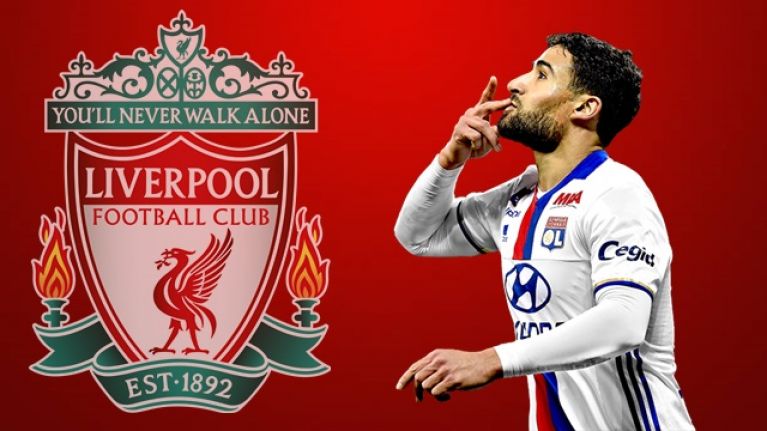 Liverpool trở lại thương vụ với Nabil Fekir