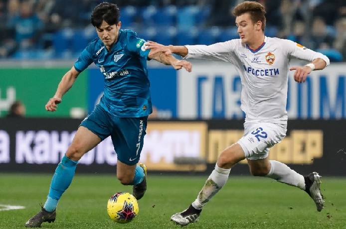 Tip kèo miễn phí chất lượng cao hôm nay ngày 13/8: Zenit vs CSKA