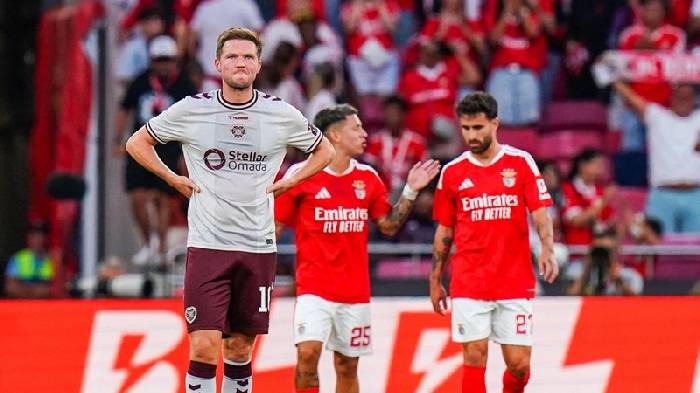 Chuyên gia Tony Ansell dự đoán Hearts vs Benfica, 1h45 ngày 14/08