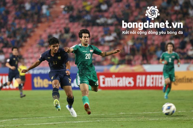 Kết quả U23 Thái Lan vs U23 Iraq, 20h15 ngày 14/1