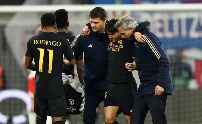 'Người hùng' của Real Madrid chấn thương ở trận gặp Leipzig, HLV Ancelotti vẫn 'ung dung'
