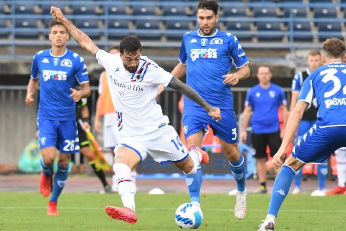 Nhận định, soi kèo Sampdoria vs Empoli, 01h45 ngày 16/5