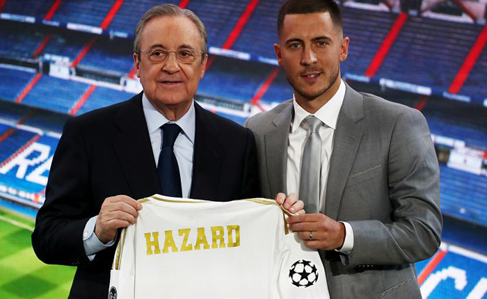 Hazard rạng rỡ ra mắt Real Madrid