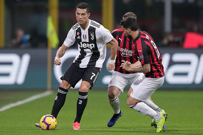Đội hình dự kiến Juventus vs AC Milan (0h30 17/1): Ronaldo trở lại đá chính