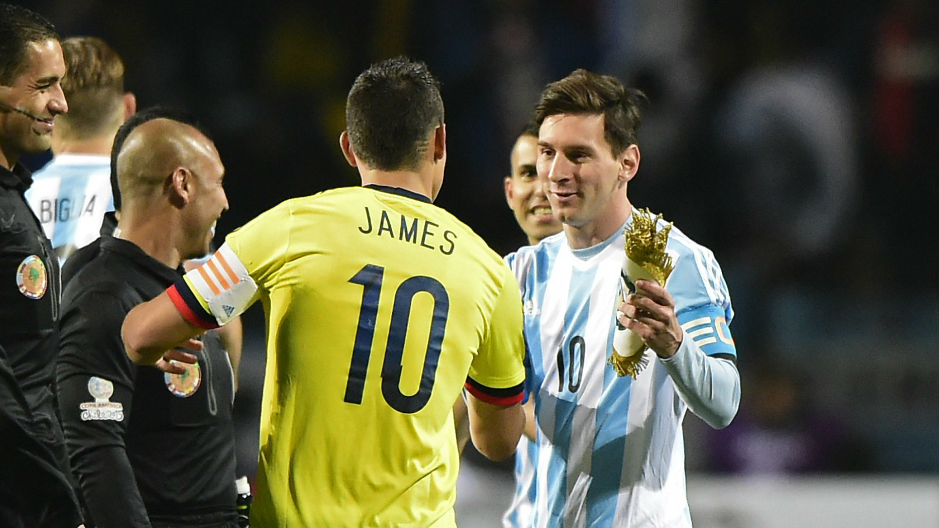 James Rodriguez háo hức trước thềm trận đối đầu Messi