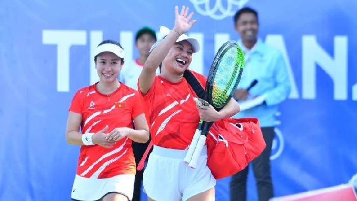 Quần vợt Việt Nam có chiến thắng đầu tiên tại SEA Games 33