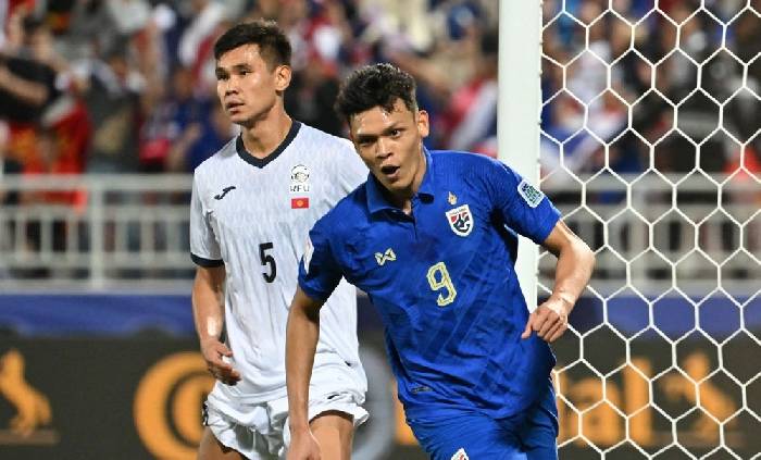 Supachai lập cú đúp, Thái Lan đánh bại Kyrgyzstan ở Asian Cup 2023