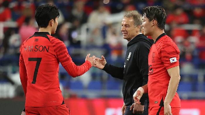HLV Klinsmann khẳng định Hàn Quốc thất bại vì Son Heung Min và Lee Kang In