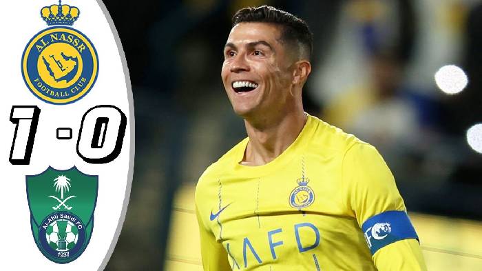 Ronaldo cán cột mốc 50 bàn, Al Nassr chấm dứt chuỗi trận buồn