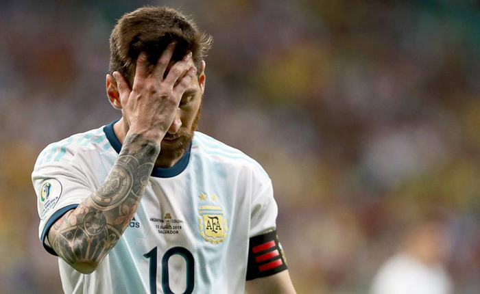 Argentina thua thuyết phục Colombia, Messi vẫn vỗ ngực tự hào