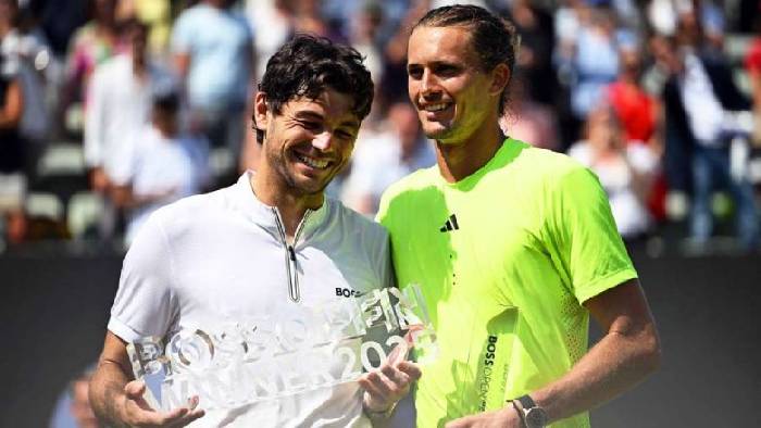 Fritz đánh bại Zverev lần thứ năm liên tiếp, vô địch Stuttgart Open 2025 Fritz đánh bại Zverev lần thứ năm liên tiếp, vô địch Stuttgart Open 2025