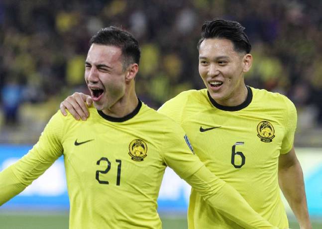 Tuyển Malaysia gây bất ngờ trước Kyrgyzstan ở trận cầu 7 bàn