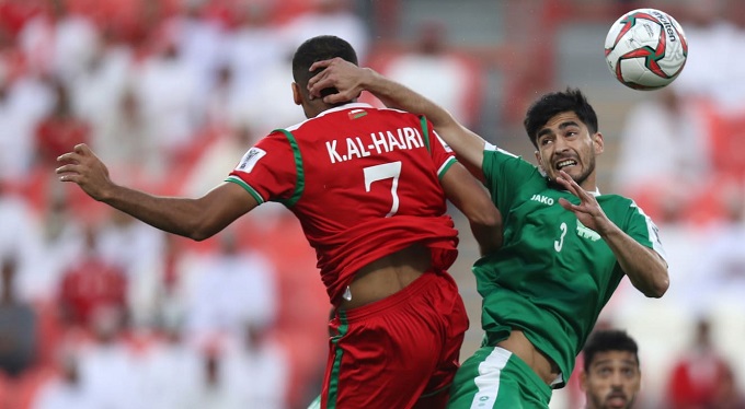 Kết quả tỷ số trận đấu Turkmenistan vs Oman: Bảng F Asian Cup 2019