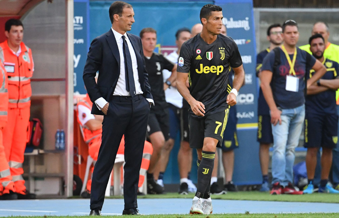 Genoa vs Juventus: Ronaldo nhận đặc ân từ Max Allegri