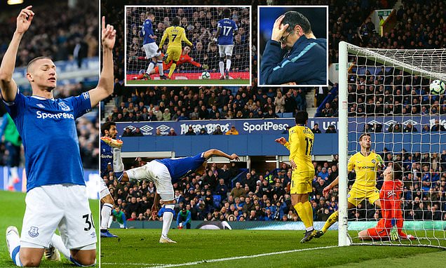 Video Everton 2-0 Chelsea (Premier League, Ngoại hạng Anh vòng 31)
