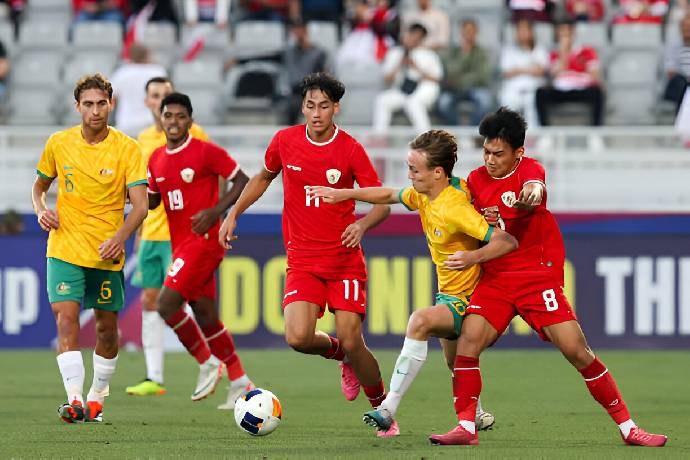 U23 Indonesia tạo địa chấn trước U23 Australia, rộng cửa giành vé đi tiếp