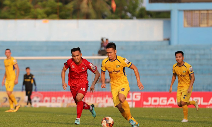 Kết quả SLNA vs Sanna Khánh Hòa. Kêt quả vòng 10 V.League 2019