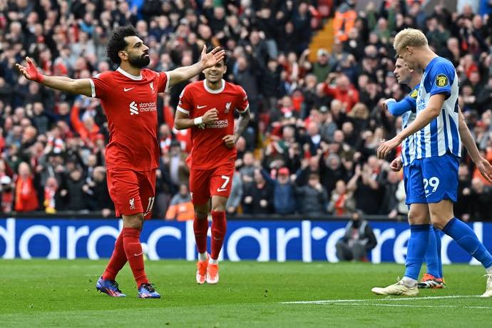 Siêu máy tính dự đoán Brighton vs Liverpool, 2h00 ngày 20/5 Siêu máy tính dự đoán Brighton vs Liverpool, 2h00 ngày 20/5